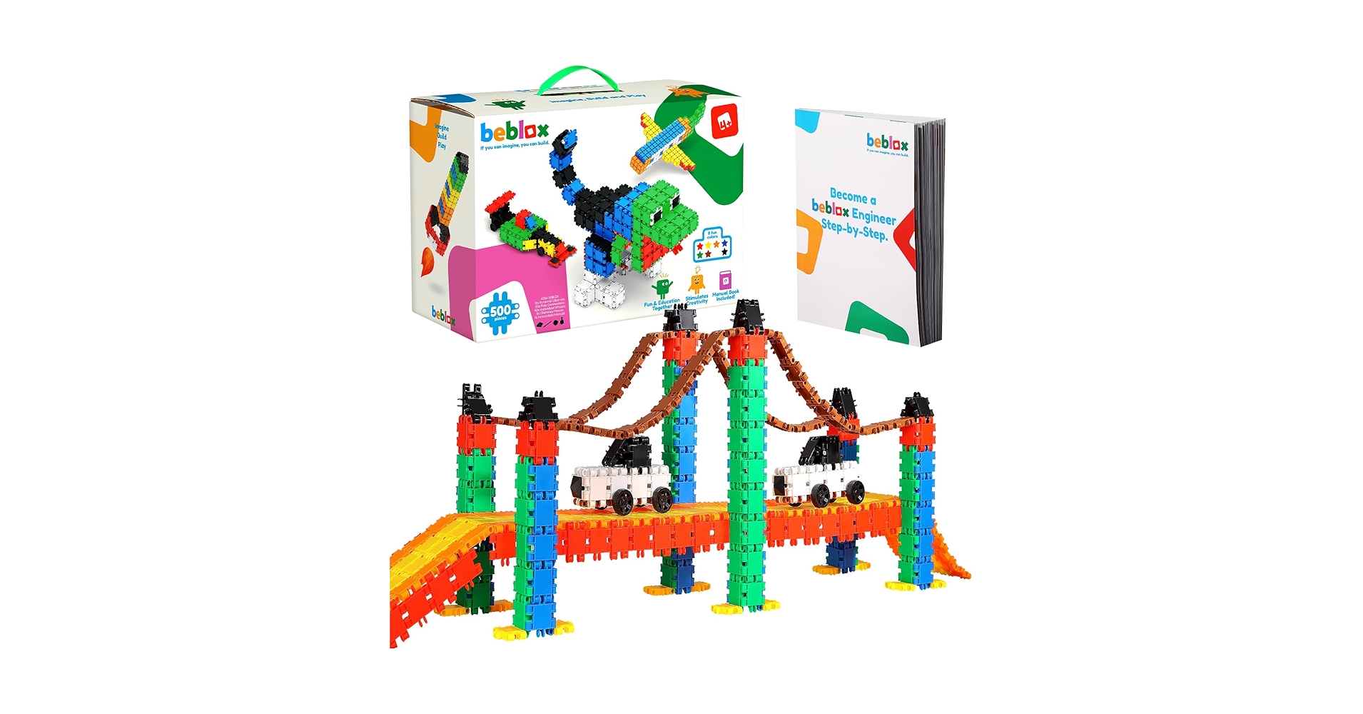 tash_onthego's tweet card. BEBLOX STEM building toys BUILDING BLOCKS FOR KIDS BOYS & GIRLS
