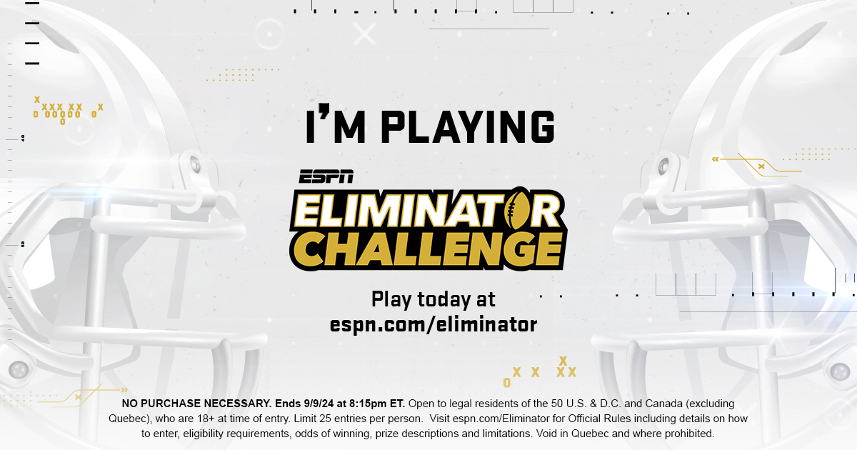LinzStrud's tweet card. You've been invited to join Driving The Line and play ESPN's Eliminator Challenge 2024