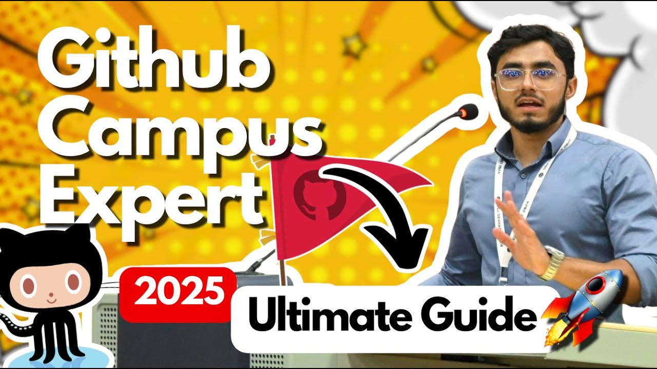 patelmuhammad03's tweet card. How to became a GitHub Campus Expert 2025 | Complete Guide + The...