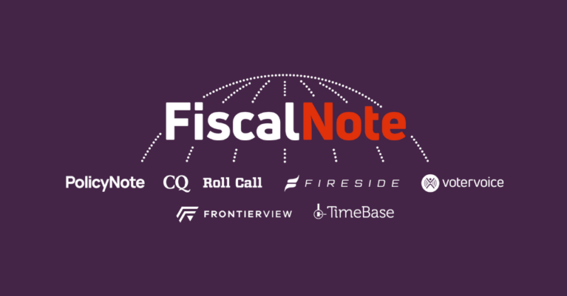 FiscalNote's tweet card. New and expanded customer partnerships underscore FiscalNote’s essential role in helping organizations manage complex, fast-moving policy environments.