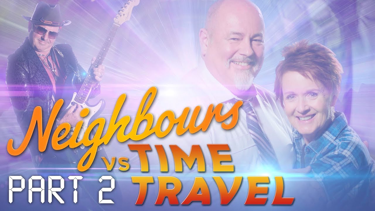OlympiaValance's tweet card. Neighbours VS Time Travel - Webisode 2
