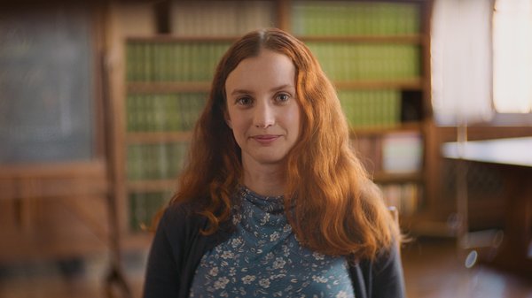 Caltech's tweet card. Biologist Georgia Squyres receives a research fellowship to study bacterial biofilm communities.