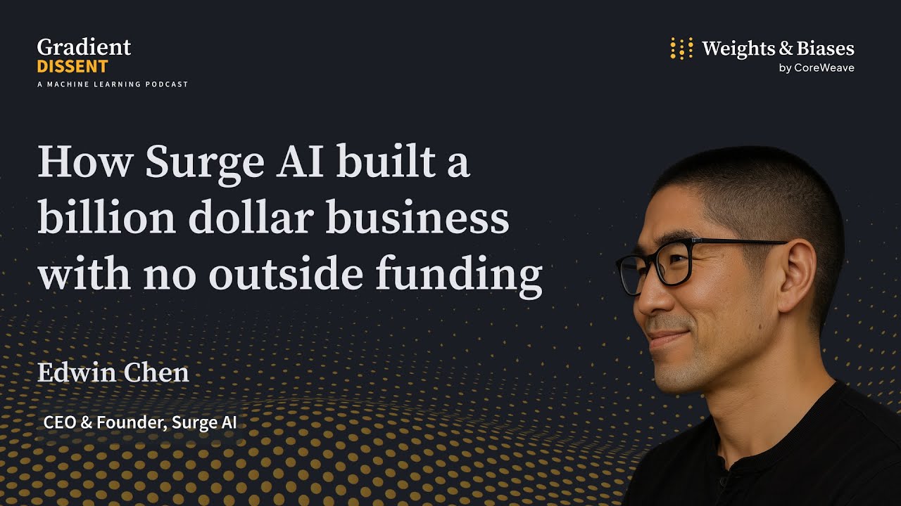 HelloSurgeAI's tweet card. The Startup Powering The Data Behind AGI