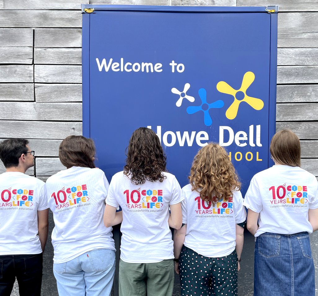 OcadoGroup's tweet card. Code for Life is a non-profit organisation run by Ocado Technology, providing free coding resources to teachers and independent learners to inspire, educate and reduce the barriers to coding.