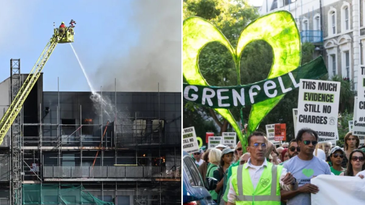 theipaper's tweet card. The fire safety risks of cladding-removal may have been underestimated 