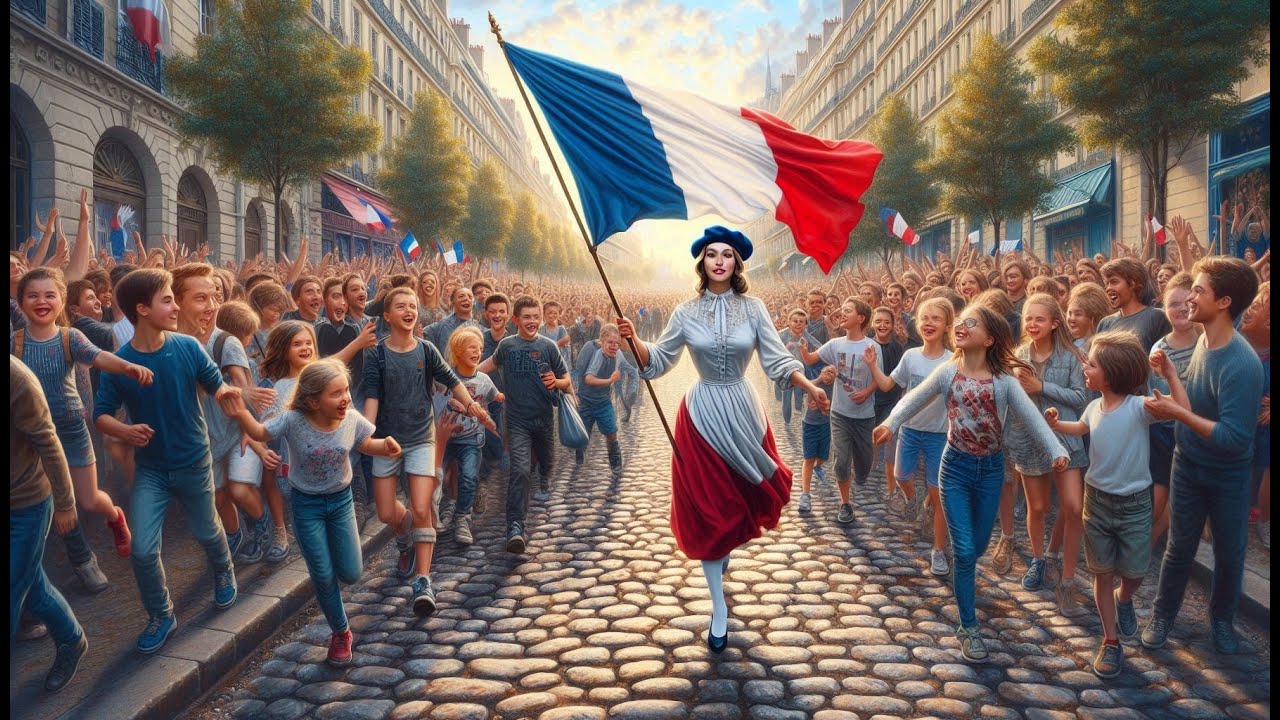 DuthoitX's tweet card. La France se relèvera - Paroles Bernard Bluteau - Musique Suno