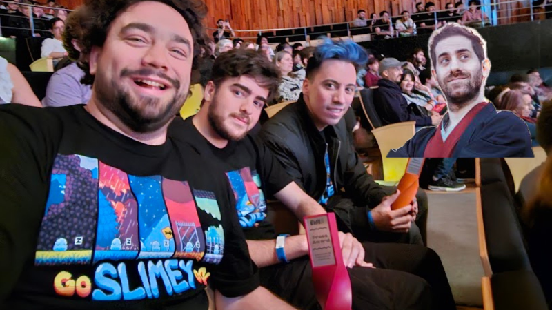 goslimeygo's tweet card. We'll tell you how we did at the Argentina Video Game Expo 2025