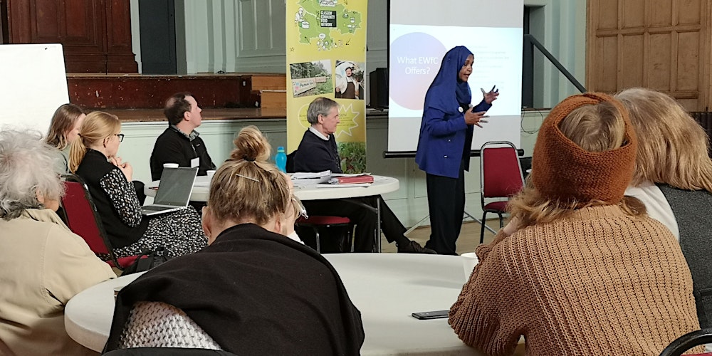 GCFNetwork's tweet card. Cash first training and awareness raising for community organisations