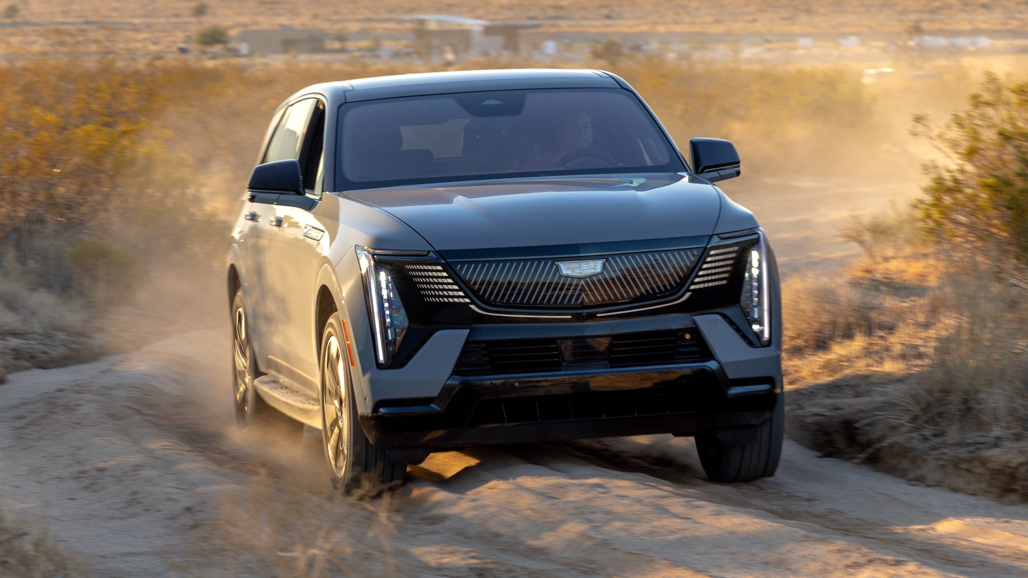 1littlechange's tweet card. American exceptionalism lives on in the new electric Cadillac Escalade.