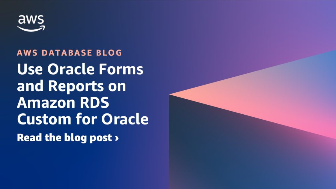 m_dobrowolski_'s tweet card. Amazon Relational Database Service (Amazon RDS) makes it simple to set up, operate, and scale a relational database in AWS Cloud. Amazon RDS Custom is a new deployment type that provides granular...