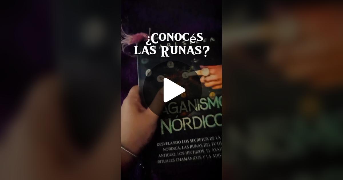 JVenHn's tweet card. Las Runas Guardan un Poder Ancestral ✨ Las runas del Futhark antiguo son un antiguo sistema de escritura y sabiduría usado por los pueblos nórdicos y germánicos hace más de mil años. Cada una de sus...