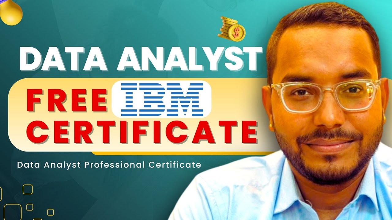 Code4educations's tweet card. IBM Data Analyst FREE Certificate | Data Analyst Professional...