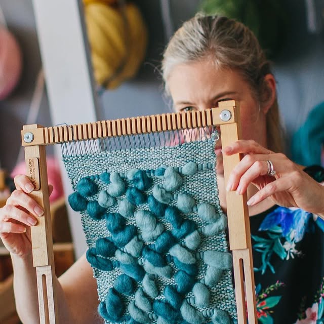 CSaboDesigns's tweet card. Cassandra Sabo Designs | Textile Designer | Weaver | Educator (@csabodesigns) • Instagram photo