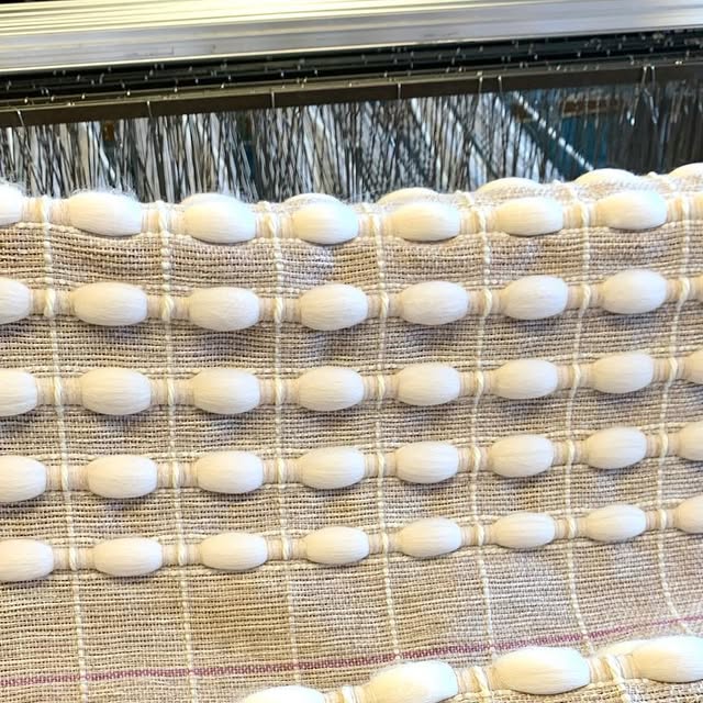 CSaboDesigns's tweet card. Cassandra Sabo Designs | Textile Designer | Weaver | Educator (@csabodesigns) • Instagram photo