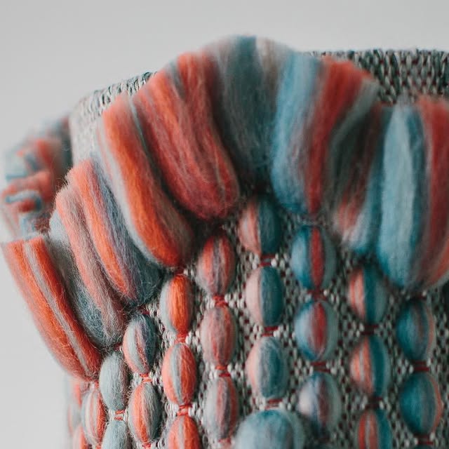 CSaboDesigns's tweet card. Cassandra Sabo Designs | Textile Designer | Weaver | Educator (@csabodesigns) • Instagram photo