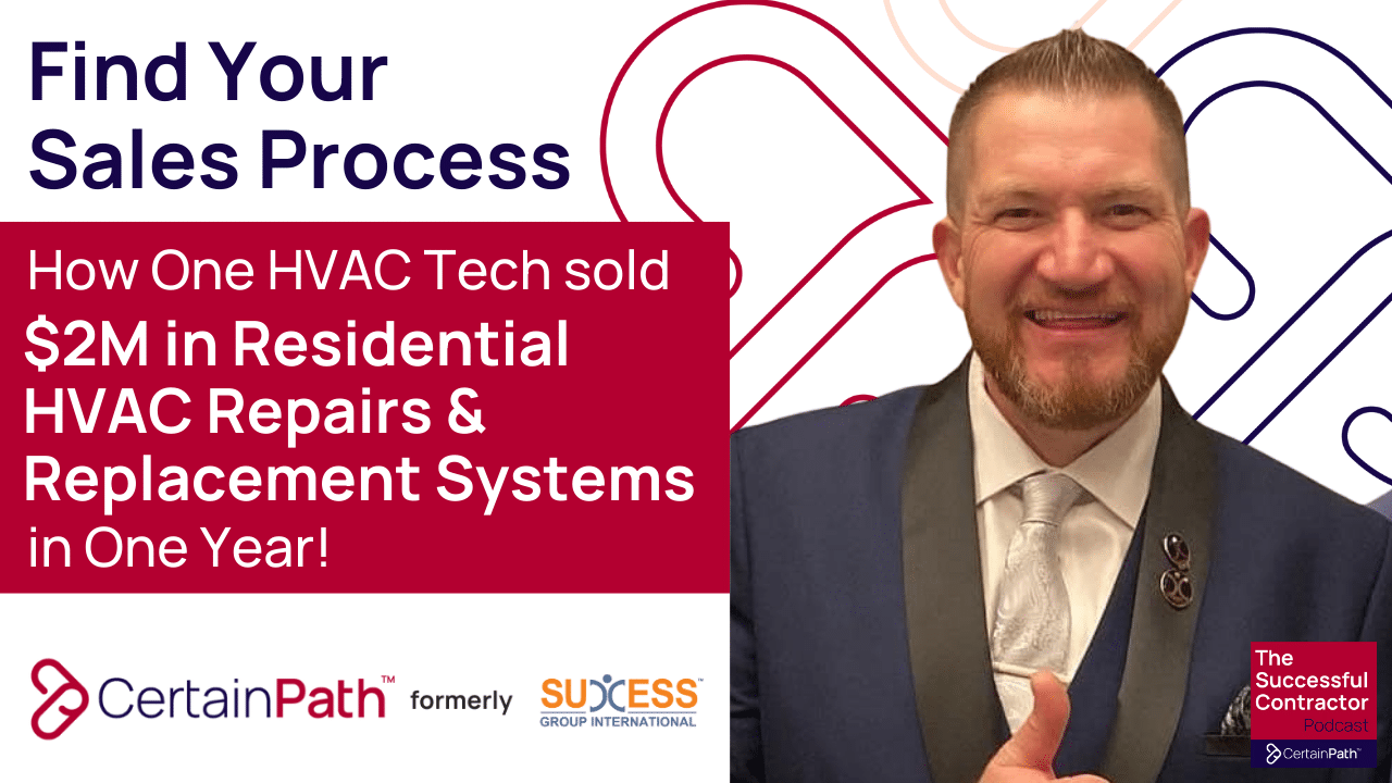 certain_path's tweet card. Learn How Charles Dozeman Sold Almost $2M in Residential HVAC Repairs & Replacement Systems in Colorado Springs, with HVAC Business Processes & Training