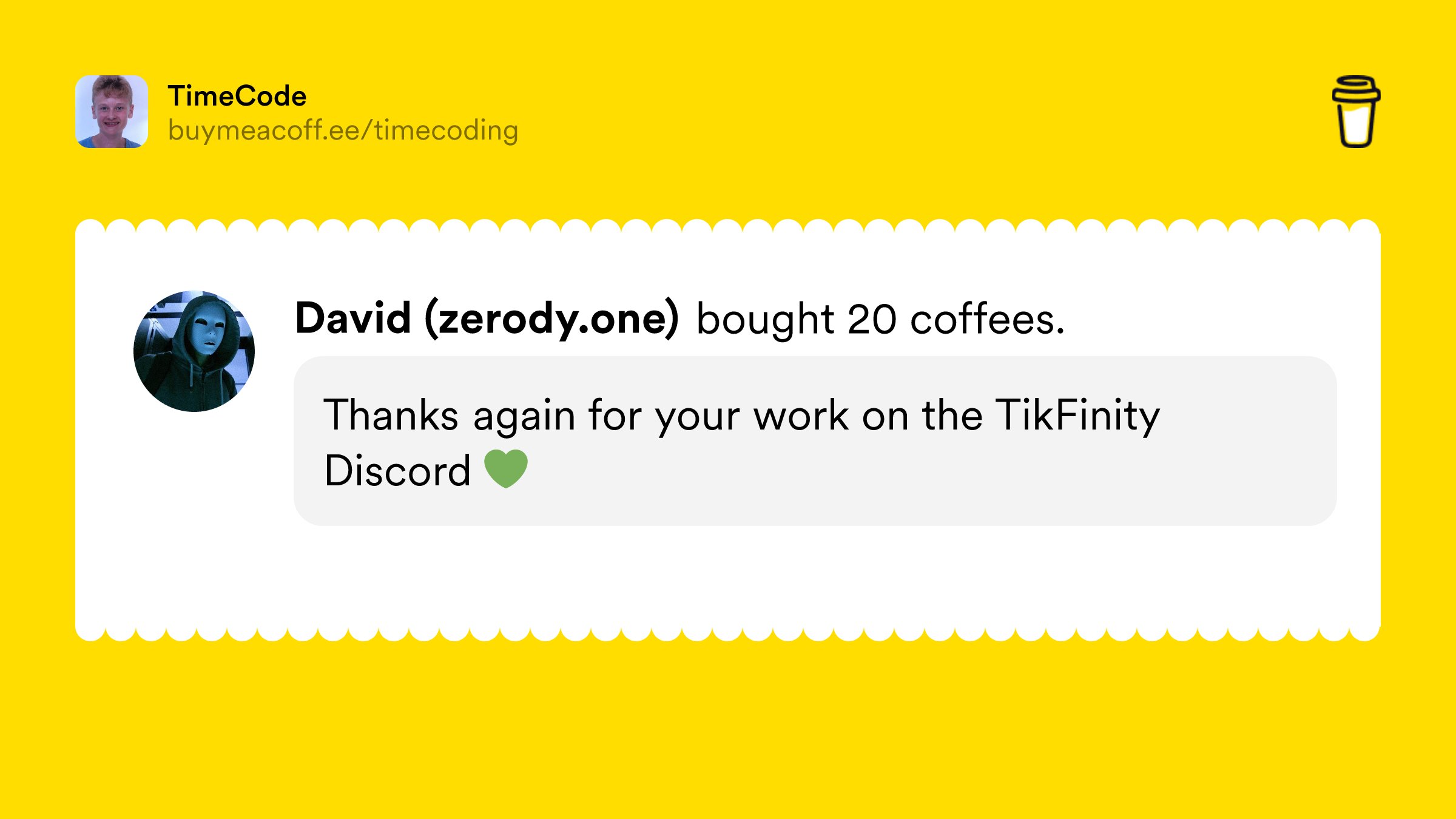 TimeCodeYT's tweet card. Hey 👋 I'm TimeCode, also known as "Diego", and was born 16 years ago in Germany.  I love creating stuff with the Java programming language thats why I often use it to create Minecraft Spigot plugins...