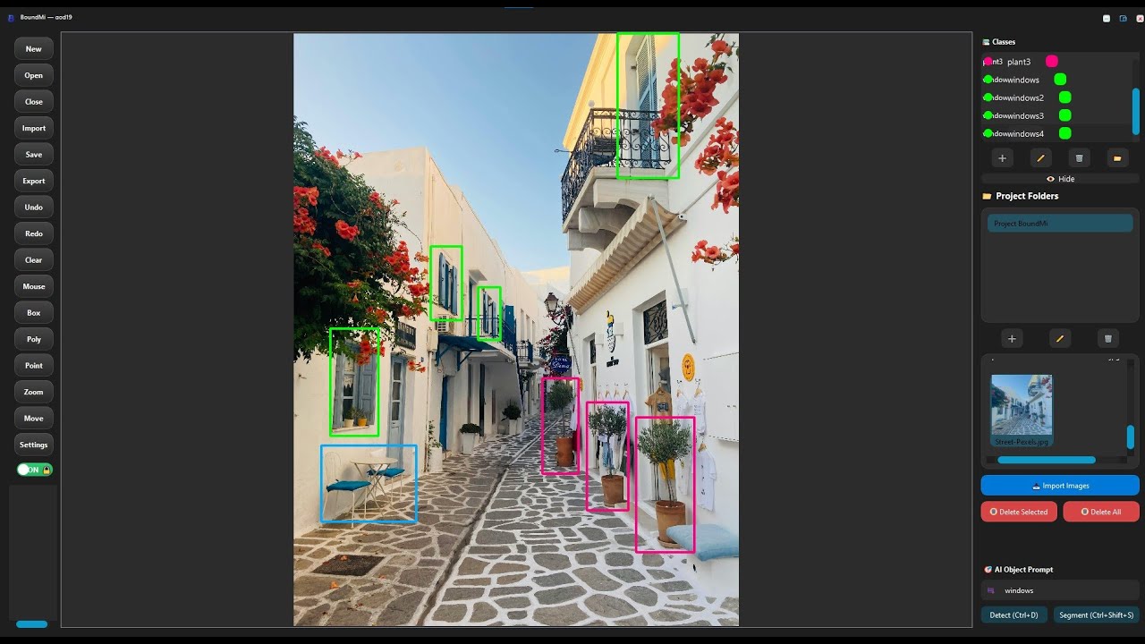 BoundMiAi's tweet card. BoundMi: Photoshop-style Offline Image Annotation with AI (COCO/YOL...
