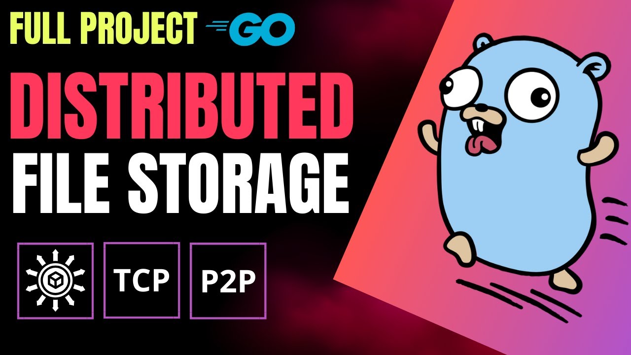 golangch's tweet card. How To Build A Complete Distributed File Storage In Golang