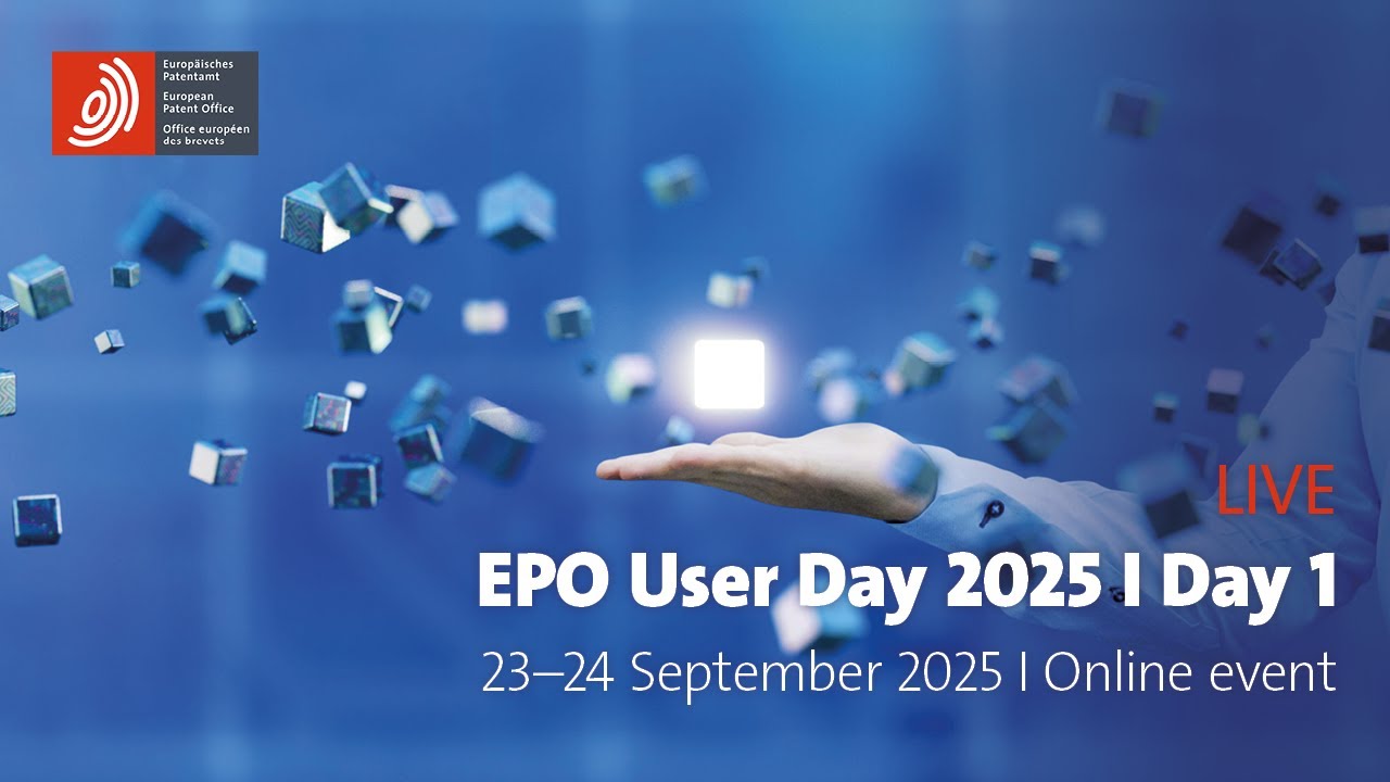 EPOorg's tweet card. EPO User Day 2025 I Day 1