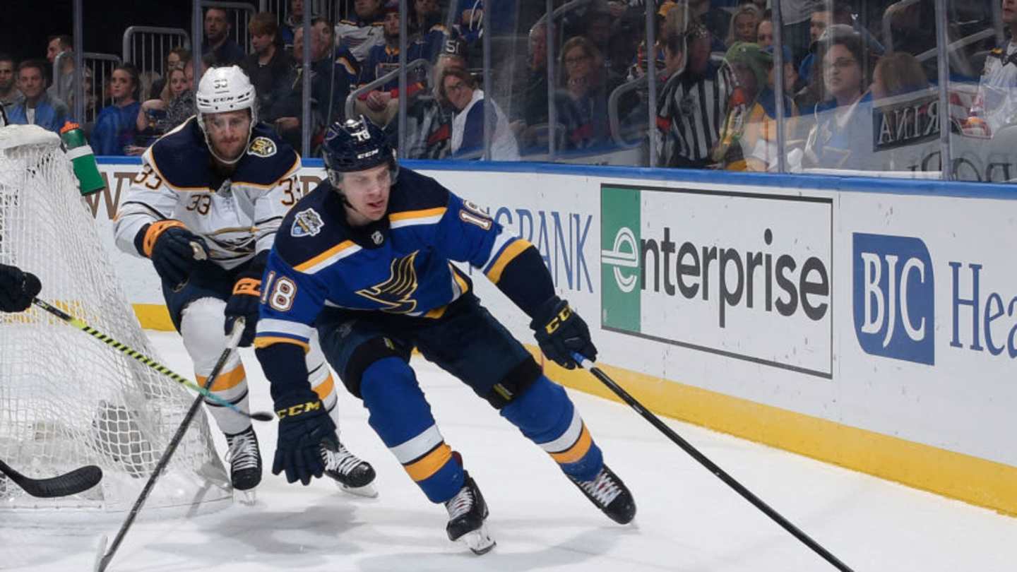 TheSTLBlues's tweet card. The St. Louis Blues eliminated their losing streak with a win over San Jose. They had a chance to start a new streak with a win against Buffalo.