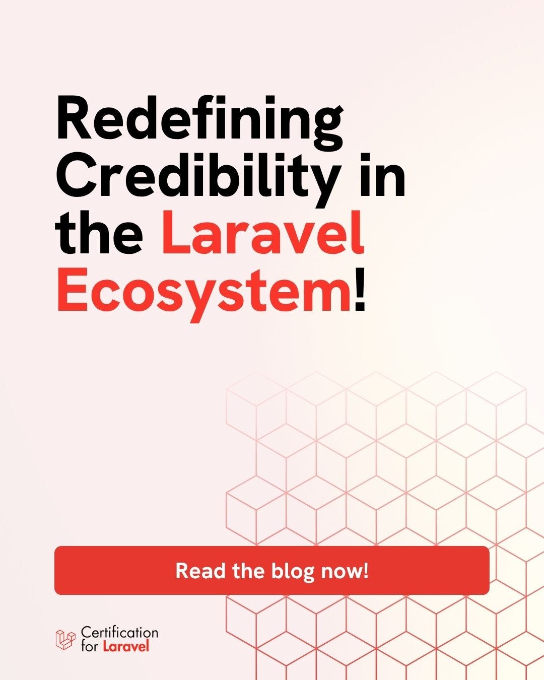 LaravelCert's tweet card. Anyone can say “I know Laravel.” It’s written on portfolios, résumés, and LinkedIn headlines everywhere.