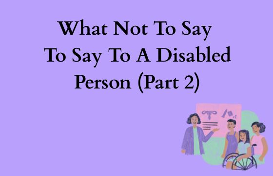 sarahlynn358's tweet card. Non-disabled people often will view disability as something bad that needs to be fixed and will say things to disabled people that are ableist that you should have kept to yourself. Disability has …