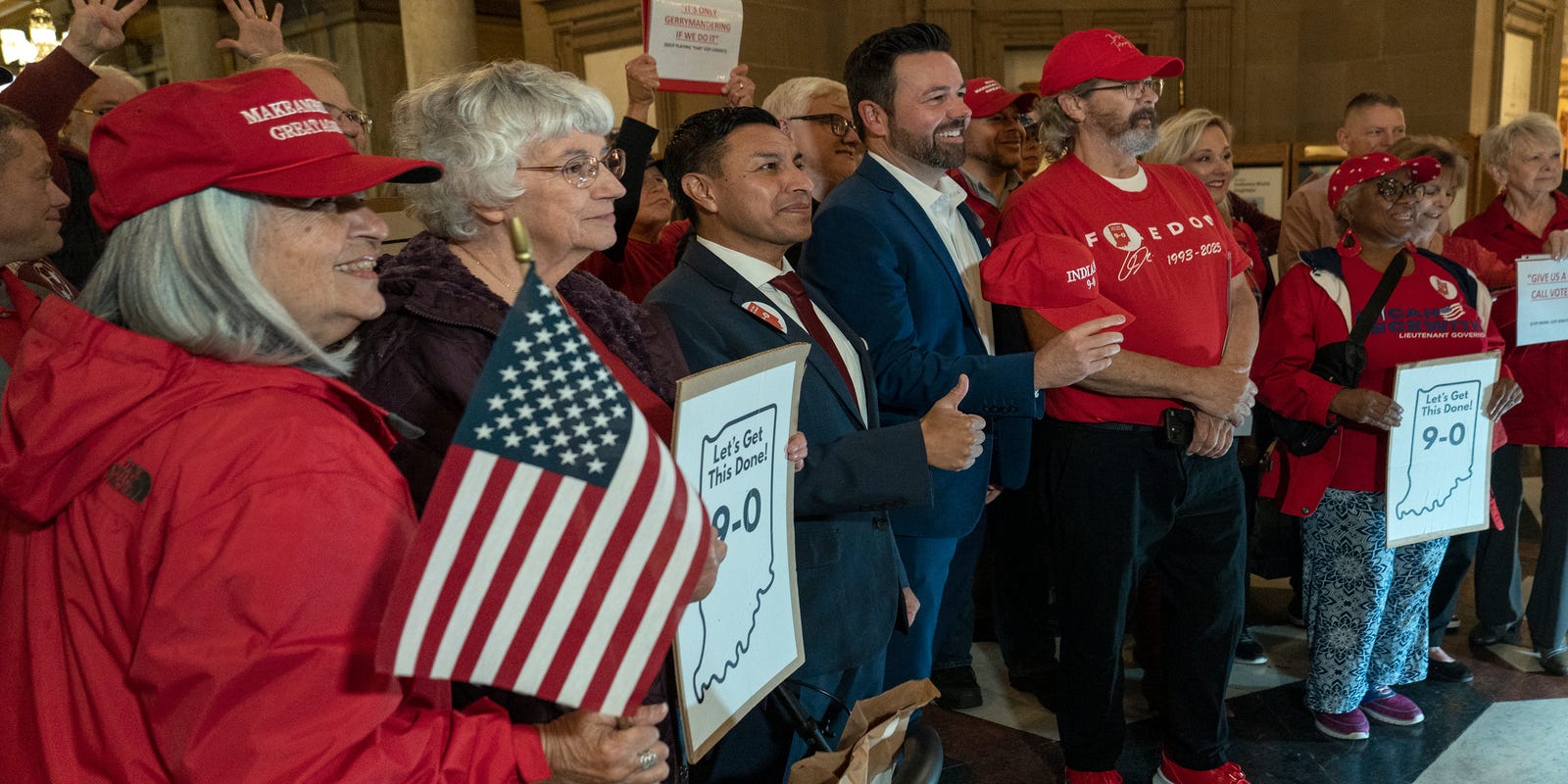 RepMessmer's tweet card. America is depending on Indiana lawmakers to find the courage to defend us all against serious adversaries. The time to act is now.