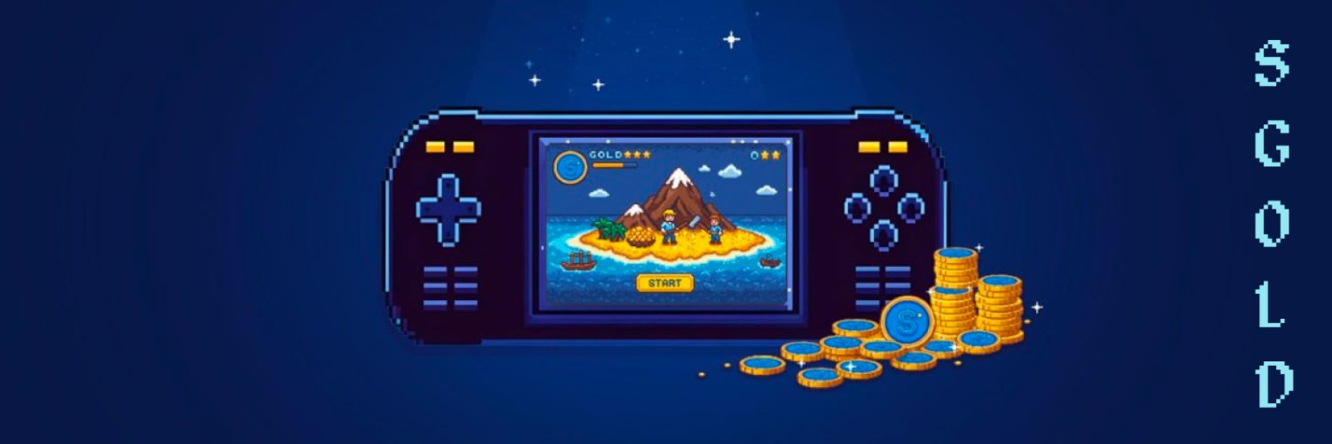 dyn_trait's tweet card. SGOLD is a mining-based Web3 game built on the Sui Network. Players acquire Map, deploy miners and tools, and earn SGOLD tokens through block-by-block emissions.”