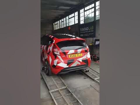 TuningLab's tweet card. Ford Fiesta Mk7 1.0 EcoBoost Stage 2 Remap - Pops, Bangs & Crackles
