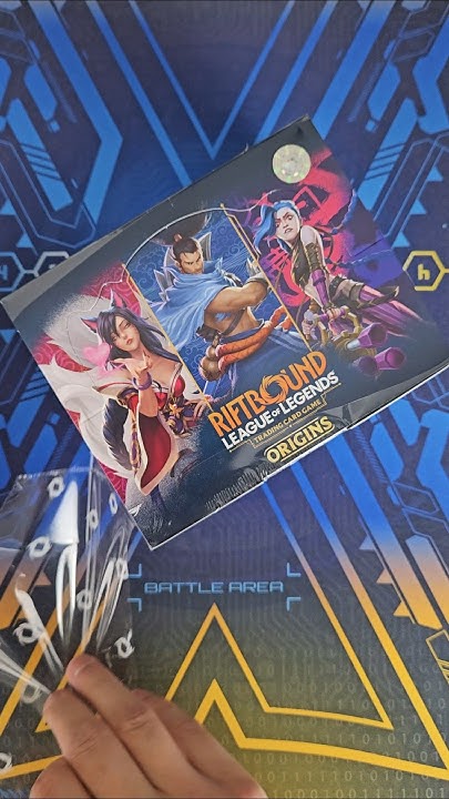 AVAULT7's tweet card. Opening a box of Riftbound Origins before the time runs out!!! |...