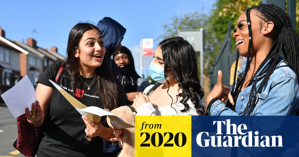 leigh_max's tweet card. Proportion awarded grades 7, 8 and 9 rises from 21.9% last year to 27.6% as exams regulator accepts school assessments