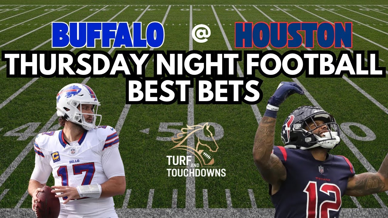 TurfTouchdowns's tweet card. Houston Texans vs Buffalo Bills Picks | NFL Week 12 Predictions 2025