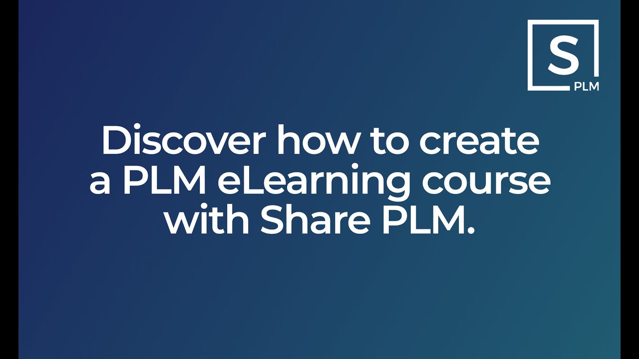 Share_PLM's tweet card. eCourse development video