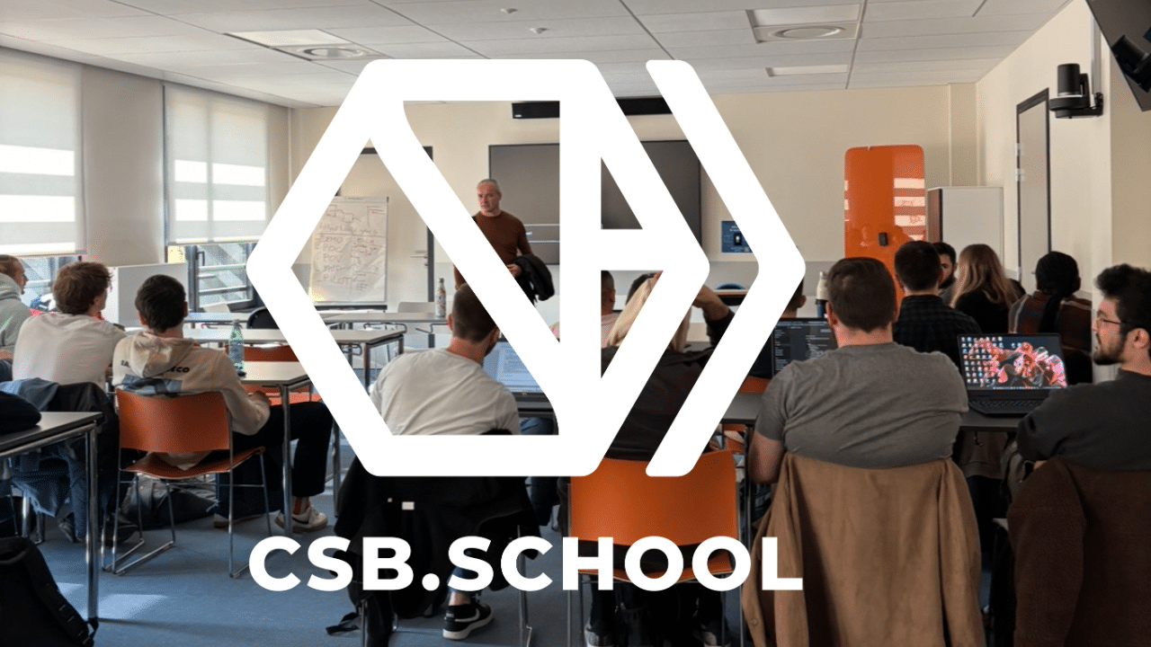 CSB_SCHOOL's tweet card. Découvrez pourquoi la gestion des achats et des fournisseurs est devenue une compétence clé en cybersécurité, enseignée à CSB.SCHOOL.