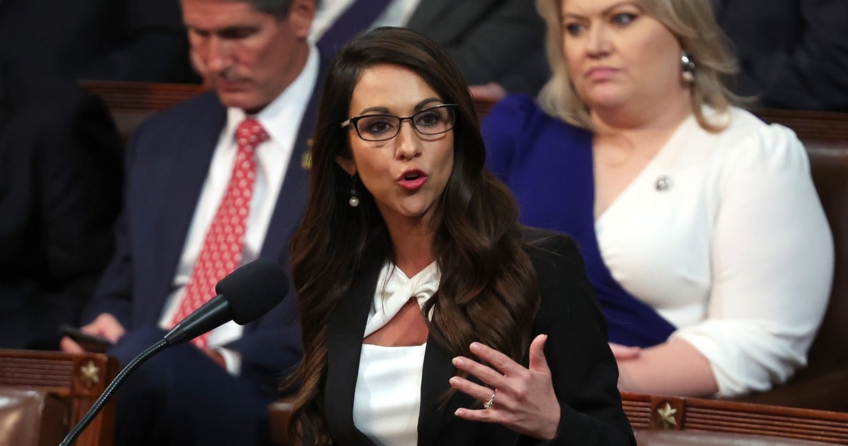 laurenboebert's tweet card. She did not hold back.