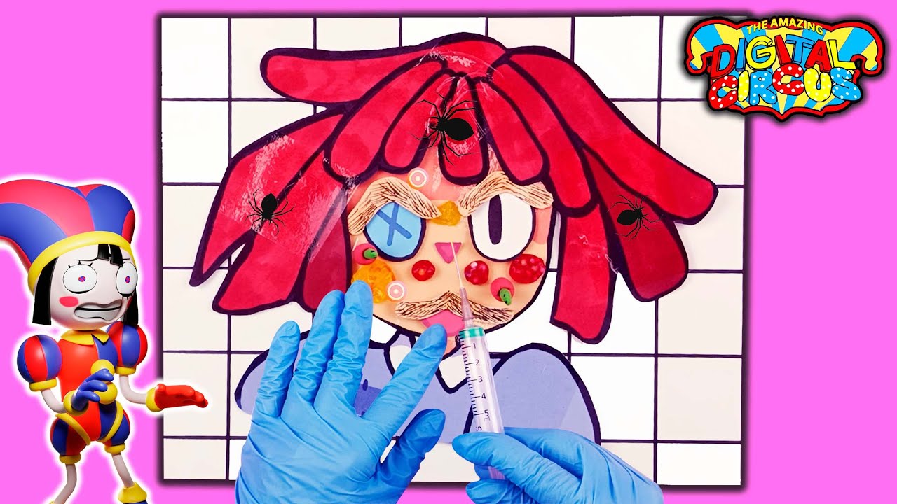 multistory72's tweet card. DIY GAME BOOK 🎪 THE AMAZING DIGITAL CIRCUS Ragatha What's wrong with...