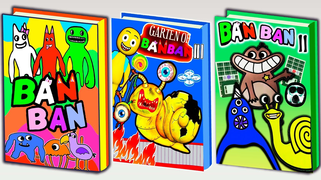 multistory72's tweet card. GARTEN OF BANBAN CHAPTER1,2,3 3BOSS 22GAMING BOOK/ Slow Seline,...