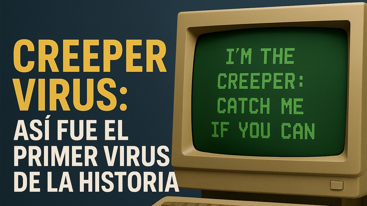 newstecnicas's tweet card. Creeper Virus: Así fue el primer virus de la historia