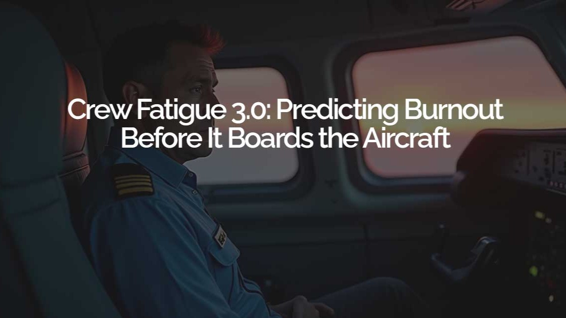 RaymachTech's tweet card. Crew fatigue isn’t new. But how we respond to it—needs to be.
