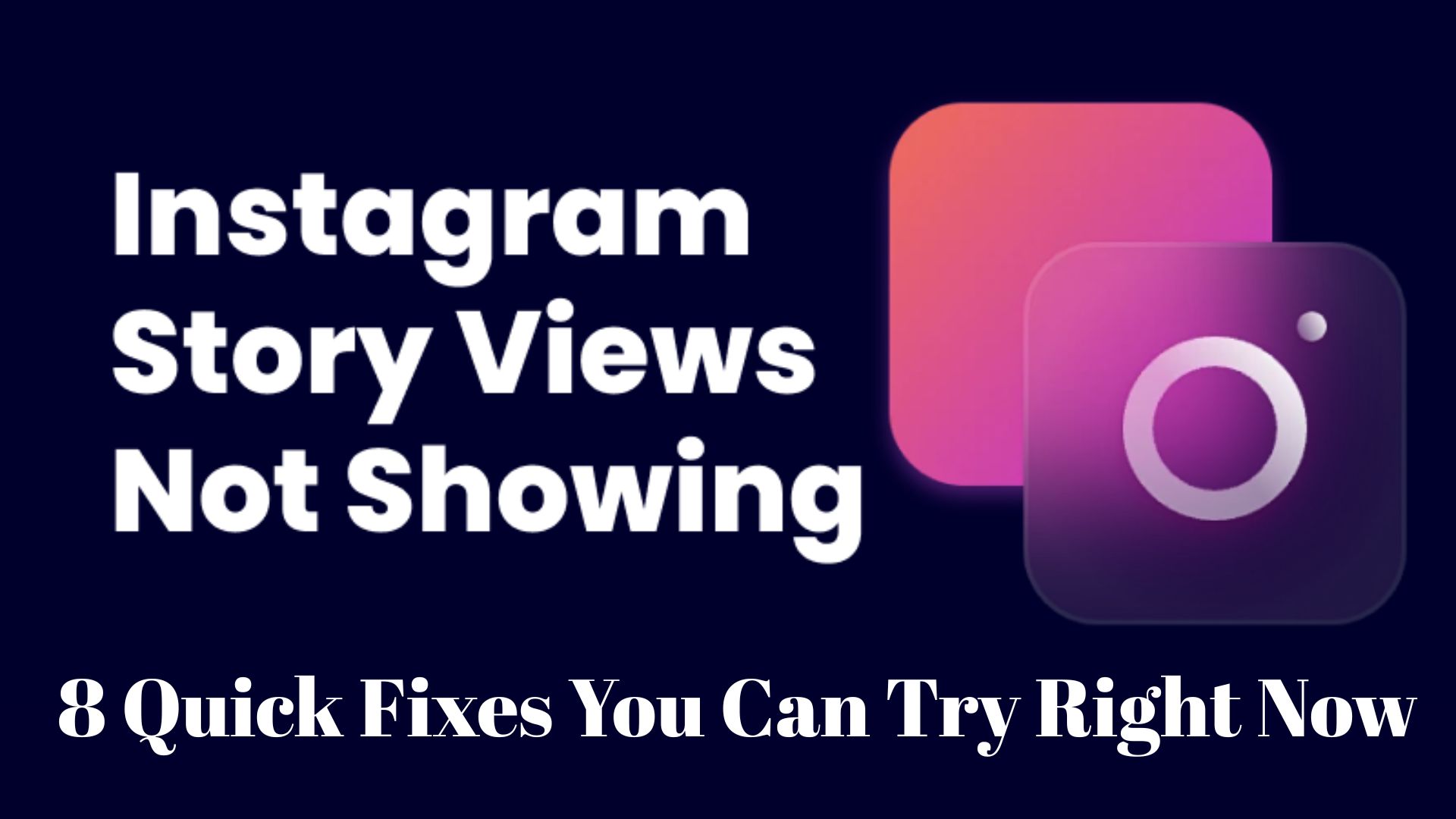 NewsziiMedia's tweet card. Instagram Stories not showing up? Discover 8 proven fixes to quickly resolve this common issue. Learn why Stories disappear and how to get them working again in minutes.