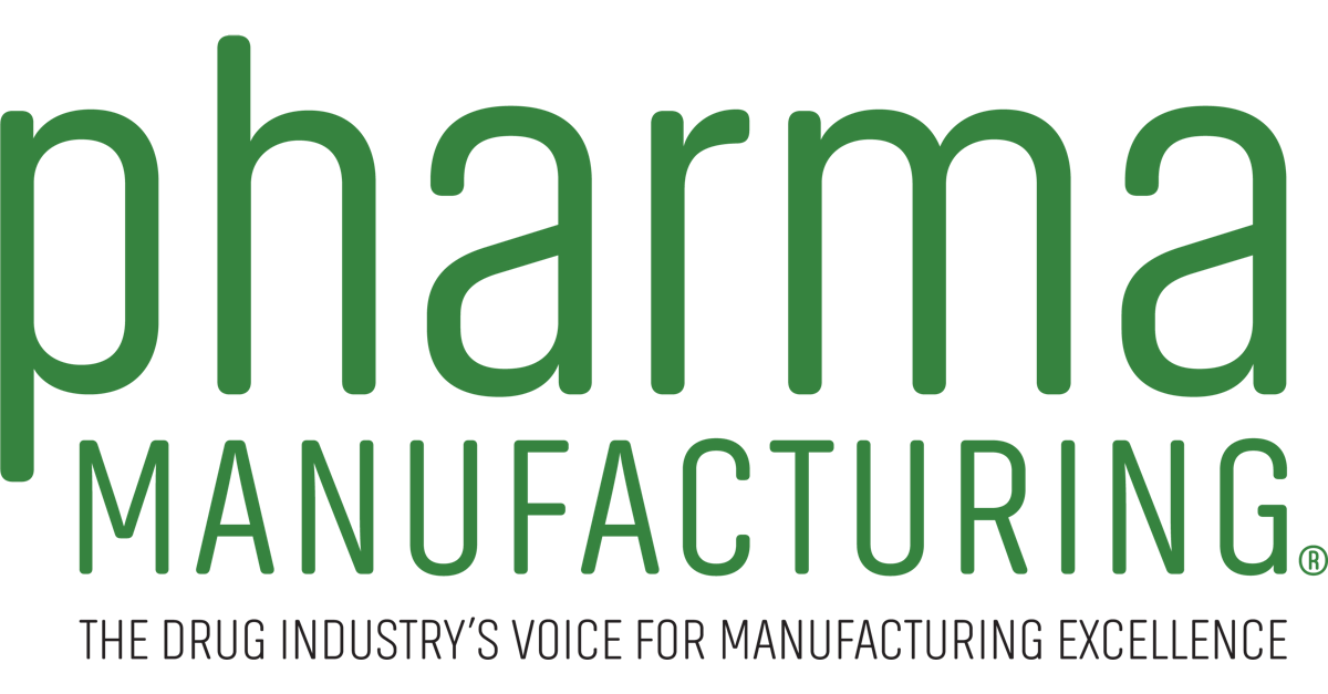 PharmaMfg's tweet card. The on-demand therapy was manufactured in six months for an infant with a rare, life-threatening metabolic disorder.