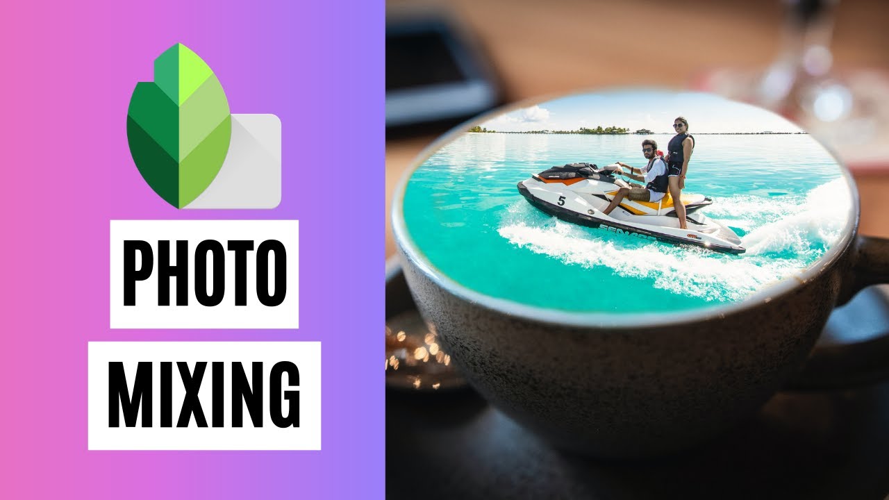 TheTutorialLab's tweet card. Photo Manipulation Picture in Picture | Snapseed Editing