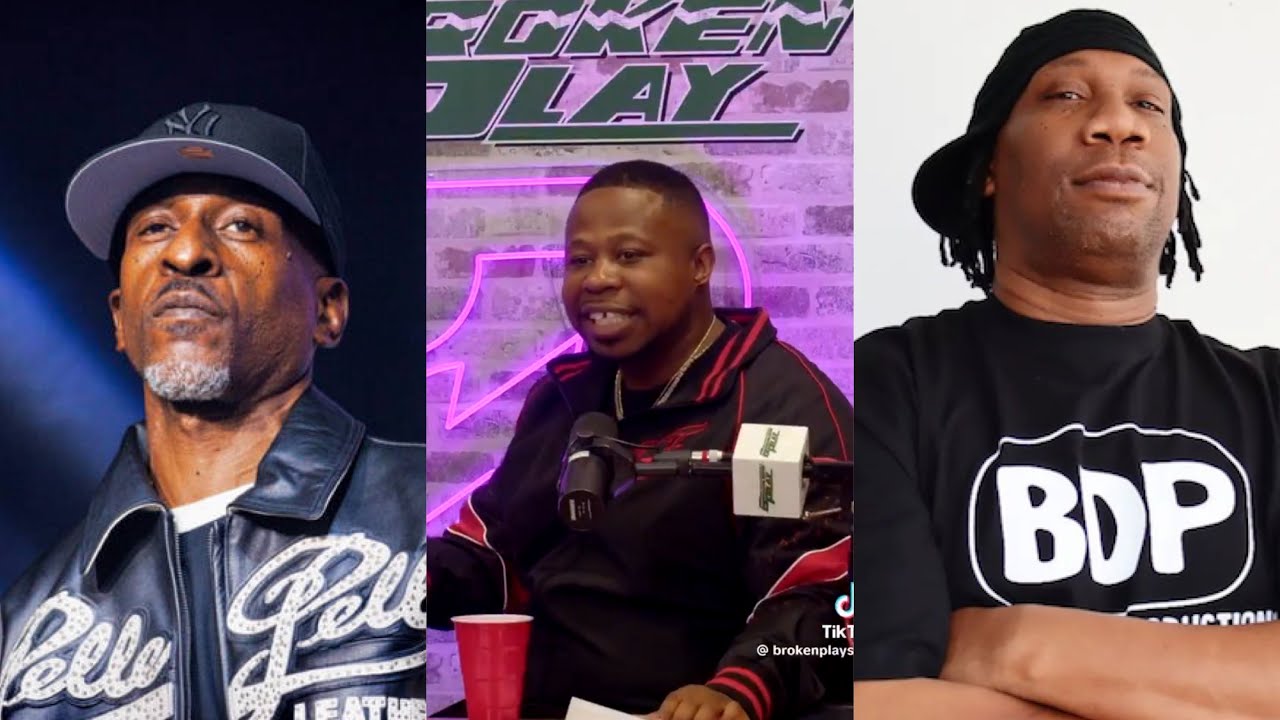 DamFoolRep's tweet card. Mike D Calls Out Viral Podcasters That Disrespected Rakim & KRS-One...