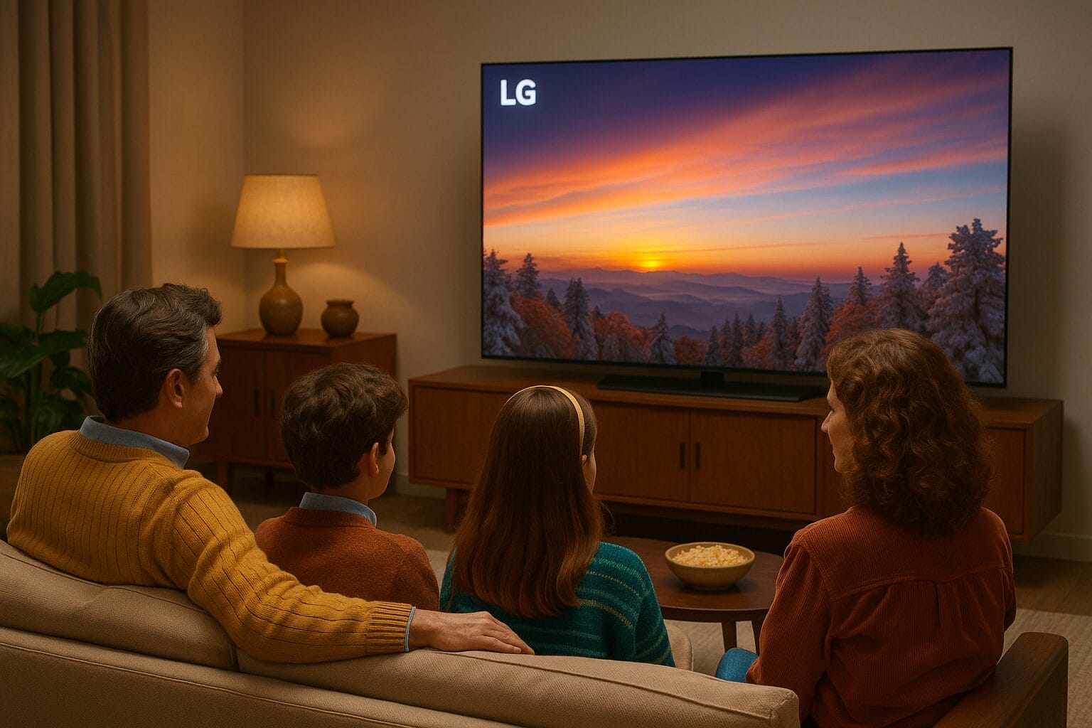 TechNPeople's tweet card. טכנולוגיה ואנשים – מאמר דעה על טלוויזיות LG שמחזירות את הסלון למרכז הבית בעידן שבו כל אחד צופה לבד. על הקרבה, על המסך ועל האנושיות.