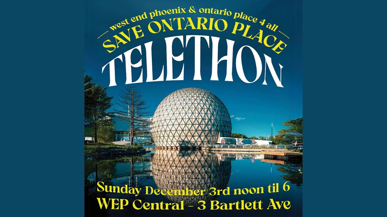 westendphoenix's tweet card. Save Ontario Place Telethon!