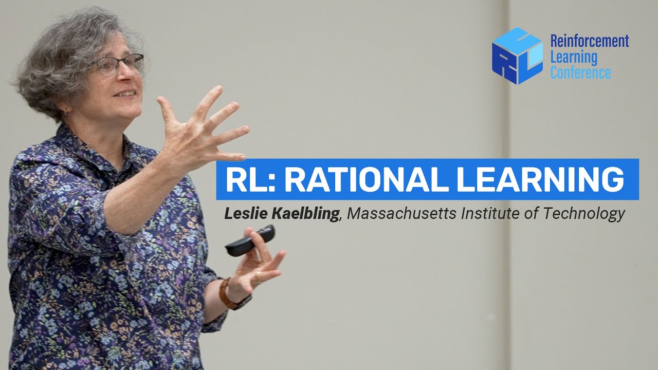 MIT_LISLab's tweet card. Leslie Kaelbling, RL: Rational Learning - RLC 2025