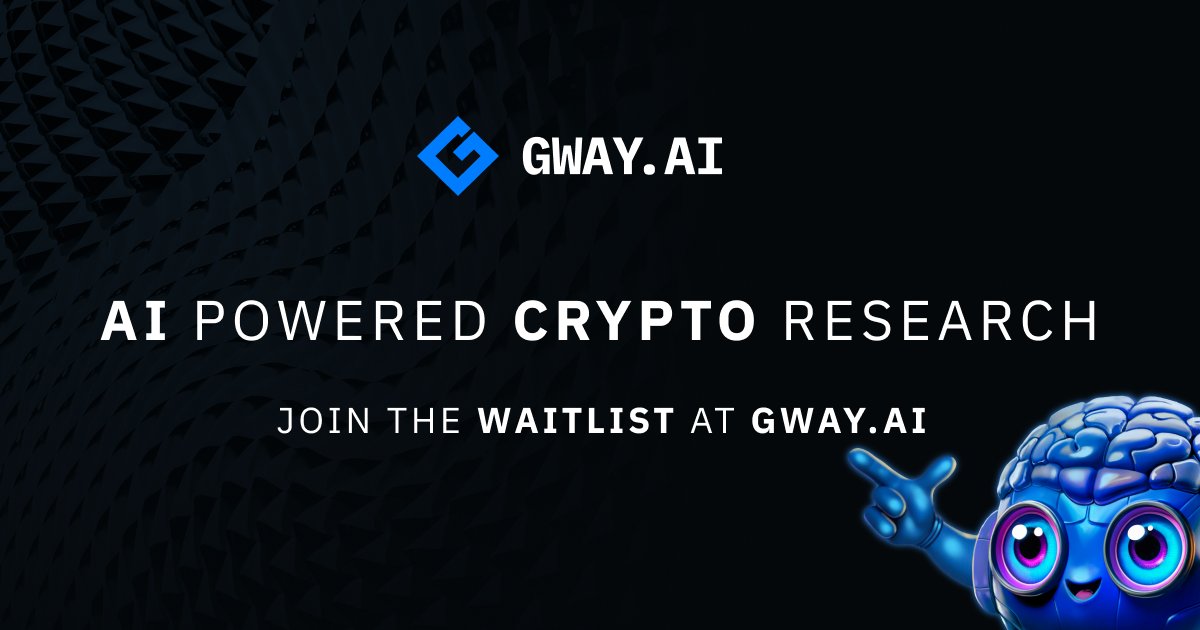 gateway_web3's tweet card. Find the best crypto gems in seconds with real-time signals and complex analyses powered by AI.