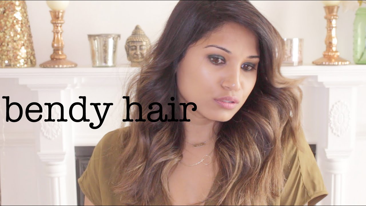 indiiniyo's tweet card. Celebrity Bendy Hair Look