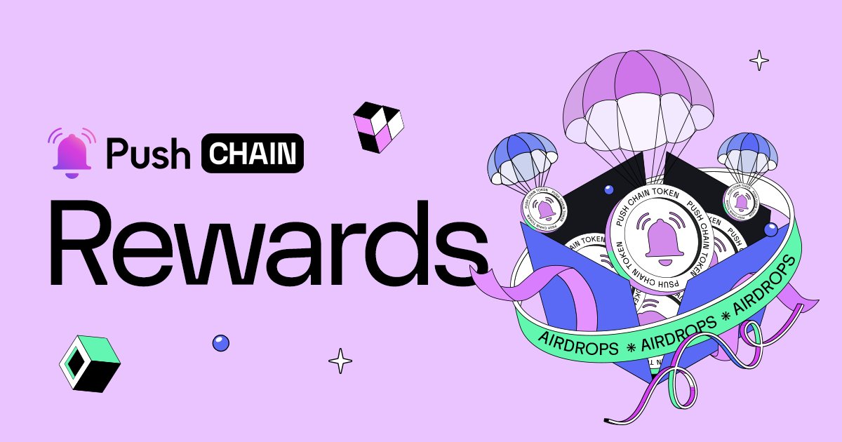 pushprotocol_in's tweet card. Explore Push Chain Devnet, complete quests, bang out multipliers, and earn airdrops.